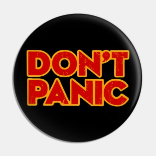 Don't Panic Pin