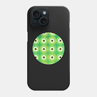 Green Evil Eye Phone Case