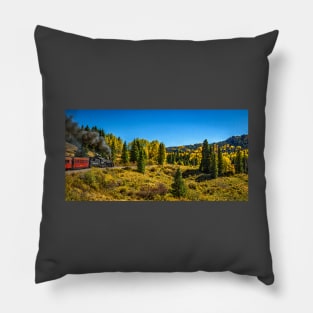 Cumbres and Toltec Narrow Gauge Railroad Pillow