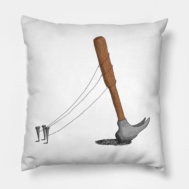 end of hammer dictatorship Pillow by gazonula