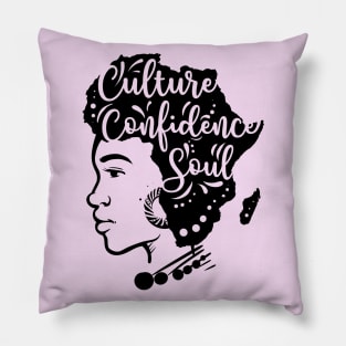 Culture Confidence Soul Pillow