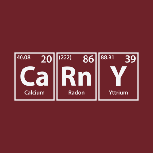 Carny (Ca-Rn-Y) Periodic Elements Spelling T-Shirt