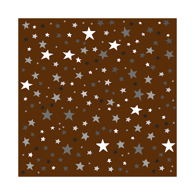 Stars In A Sea of Gingerbread Brown by Neil Feigeles