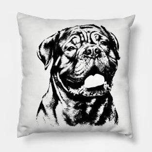 Dogue de Bordeaux - French Mastiff Pillow