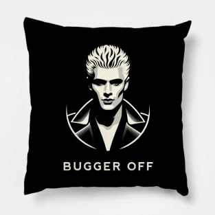 Rebel Vampire: Spike "Bugger Off" Pillow