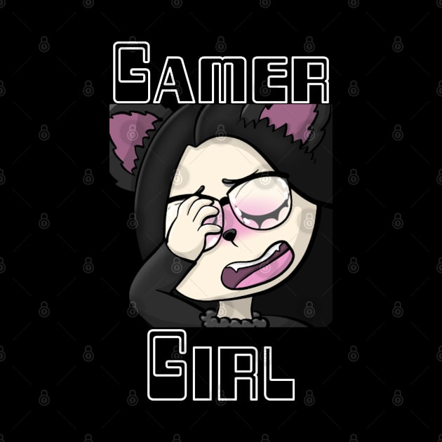 Gamer Girl, Wolf Girl, Facepalm. Twitch streamer emote by WolfGang mmxx