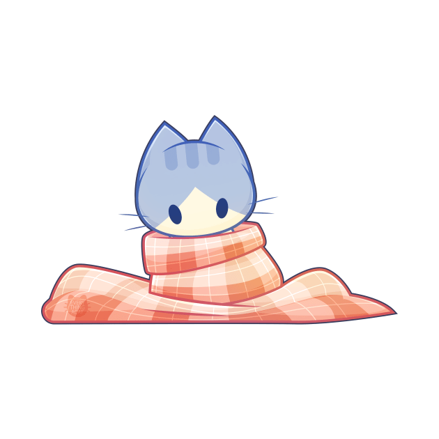 Scarf Cat by Everything A Cat