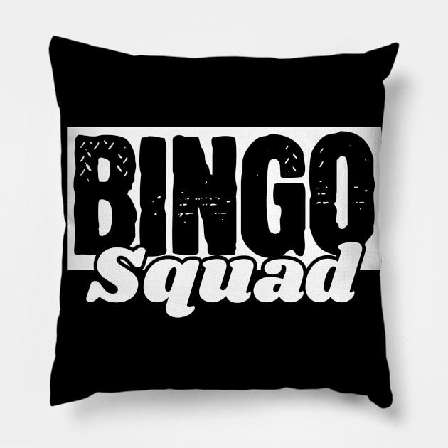 Bingo Bingo Squad Bingo Player Pillow by CreativeGiftShop