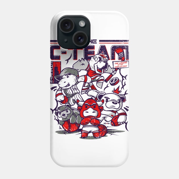 The Chicago Team Phone Case by KDNJ