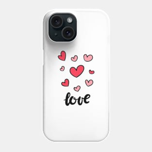 Love hearts Phone Case