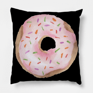 Pink Doughnut Pillow