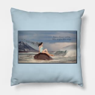 Dreams Take Flight Pillow