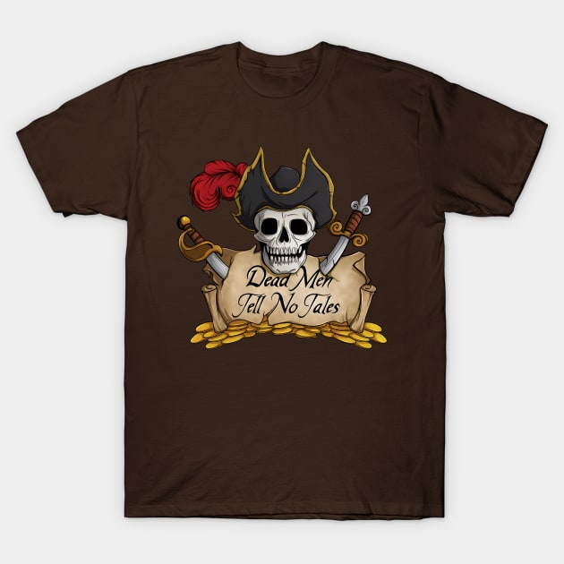 Pirates Of The Caribbean Dead Men Tell No Tales T-Shirt