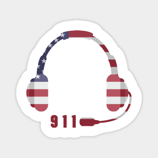 911 Dispatcher Magnet