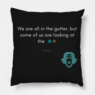 Oscar Wilde Quote Pillow