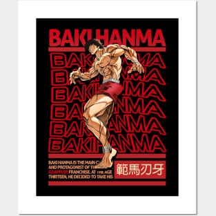 Demon Legacy:Hanma Baki Manga/Anime from TeePublic