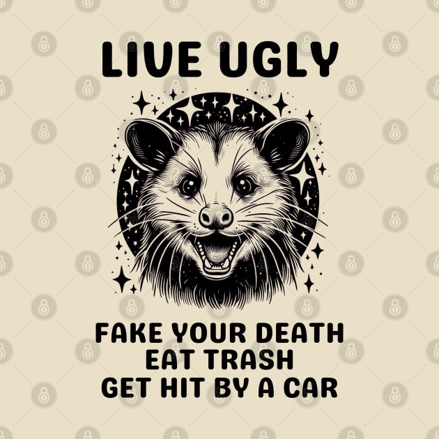 OPOSSUM FUNNY QUOTES by Teebevies