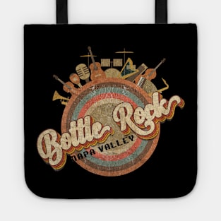 Tour Music Designs Vintage Retro - Bottle Rock Npa Valley Tote