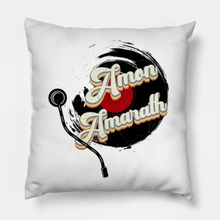 Amon Amarth // Vinyl Vintage Aesthetic Pillow