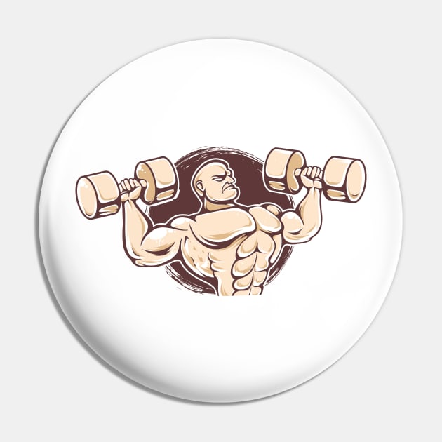 Be Strong Pin by Marioma