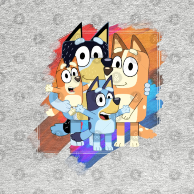 BLUEY FAMILY FRESH DESIGN Bluey Cartoon T Shirt sold by Dan