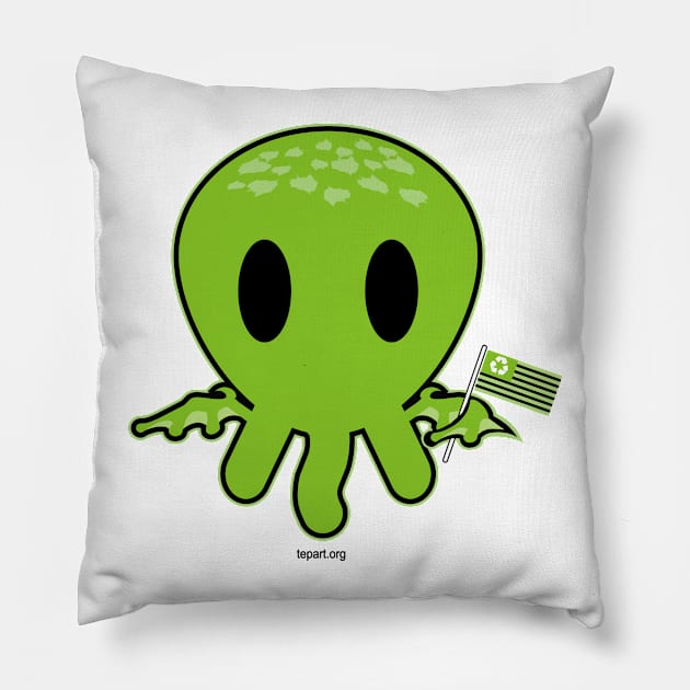 Cthulhu Jr Pillow by sadicus