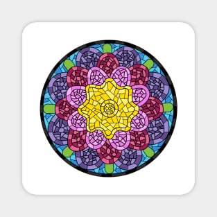 Circle Mandalas 94 (Style:12) Magnet