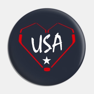 Heart of the USA Pin