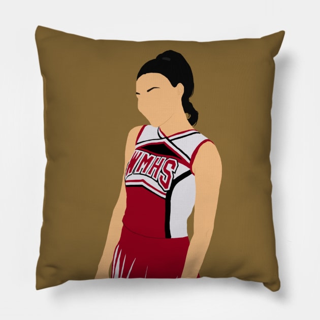 Glee Santana Lopez Digital Art Pillow by senaeksi