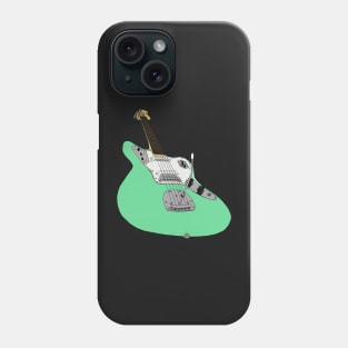 Cartoon Jaguar Guitar Phone Case