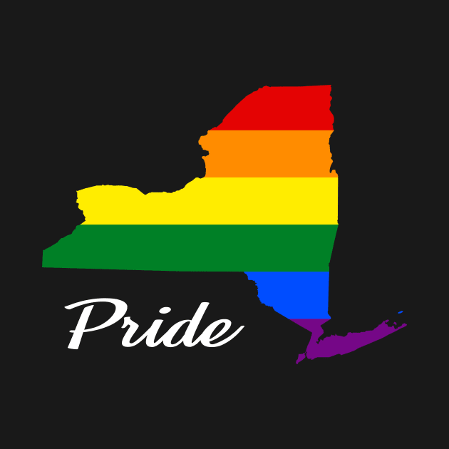 New York Pride | LGBT Rainbow Flag by jpmariano