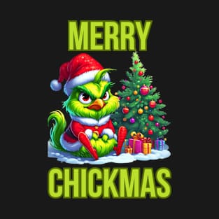 Chicken Merry Christmas T-Shirt