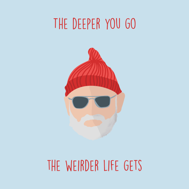 The Life Aquatic with Steve Zissou by wackyposters