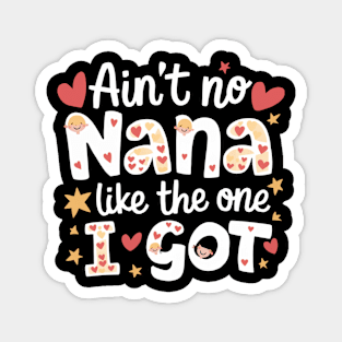 Ain't No Nana Like The One I Got Funny Family Magnet