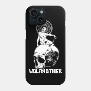 Wolfmother skull Phone Case