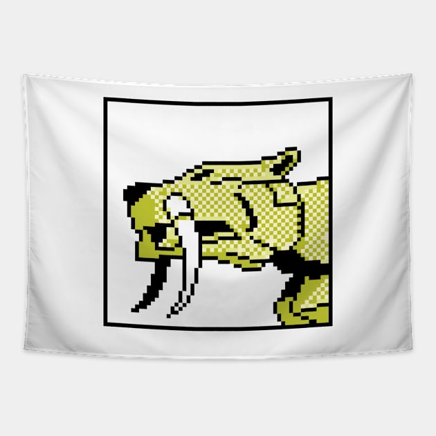 Saber-Tooth Tiger Dinozord Tapestry by inotyler