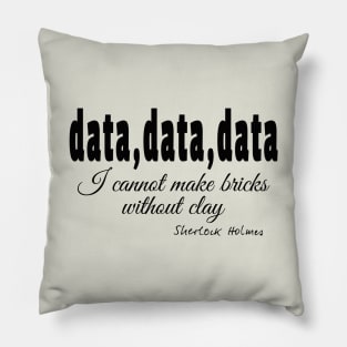 Data Data Data Pillow