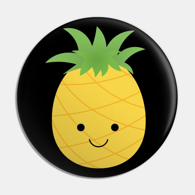 He's Happy Because He's Tropical Pin by pastryho