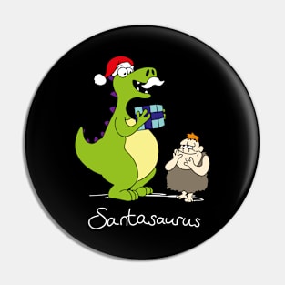 Santasaurus Pin