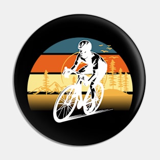 Cycling in the Mountain / cycling Pin