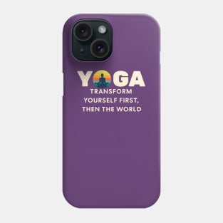 YOGA Transforms you Phone Case