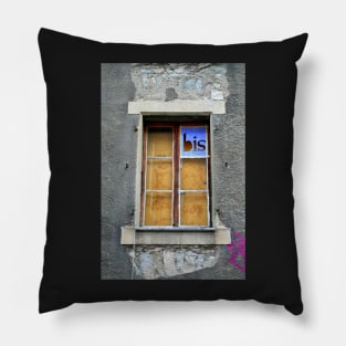 Old Swiss Window Pillow