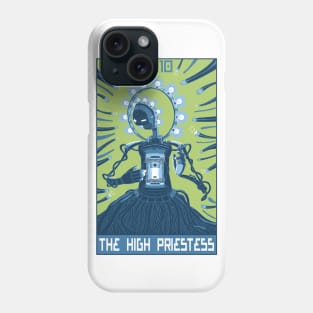 Robo Tarot: The High Priestess Phone Case