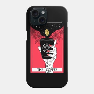 Tarot card The Coffee Phone Case