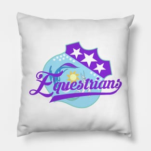 Equestrians (Americans) Pillow