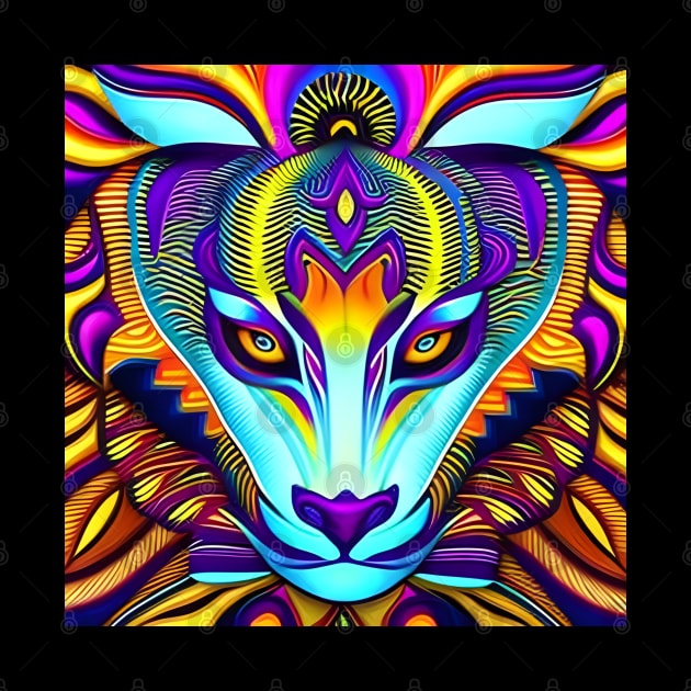 Kosmic Kitty (22) - Trippy Psychedelic Cat by TheThirdEye