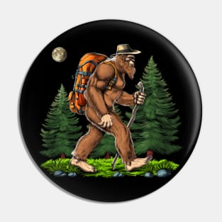 Bigfoot Hiking Pin