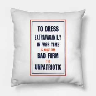 The Extravagant Patriot Pillow