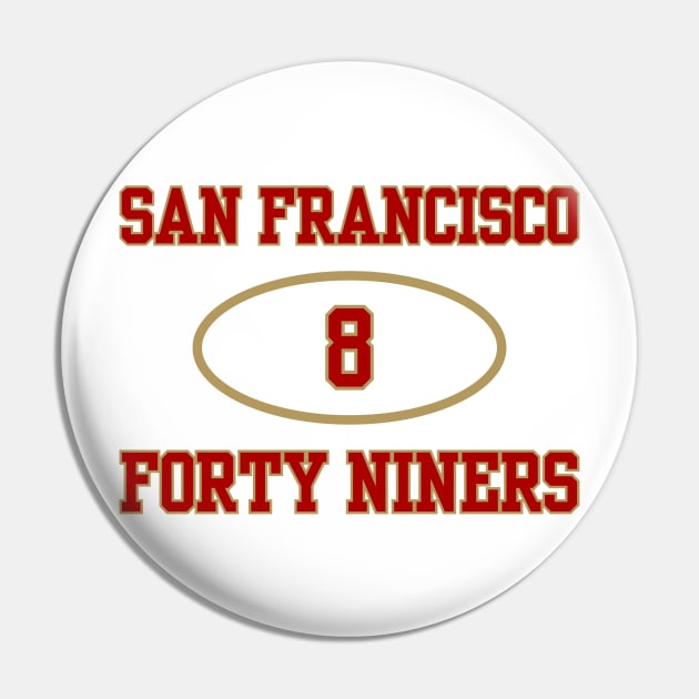 SAN FRANCISCO 49ERS STEVE YOUNG #8 Pin by capognad