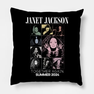 Janet Jackson Together Again Summer 2024 Pillow